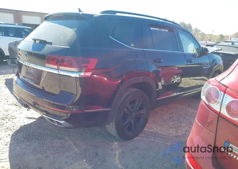2021 Volkswagen Atlas 3.6L V6 Se W/Technology R-Line from USA, damaged, VIN 1V2PR2CA4MC511251